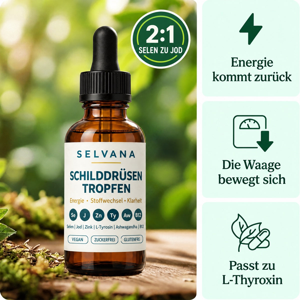 Selvana Schilddrüsen-Tropfen